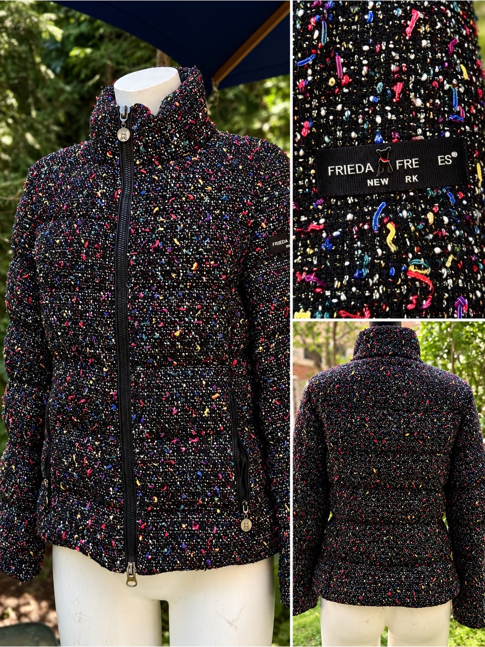 Frieda & Freddies New York “Hug the Duck” Puffer Jackst